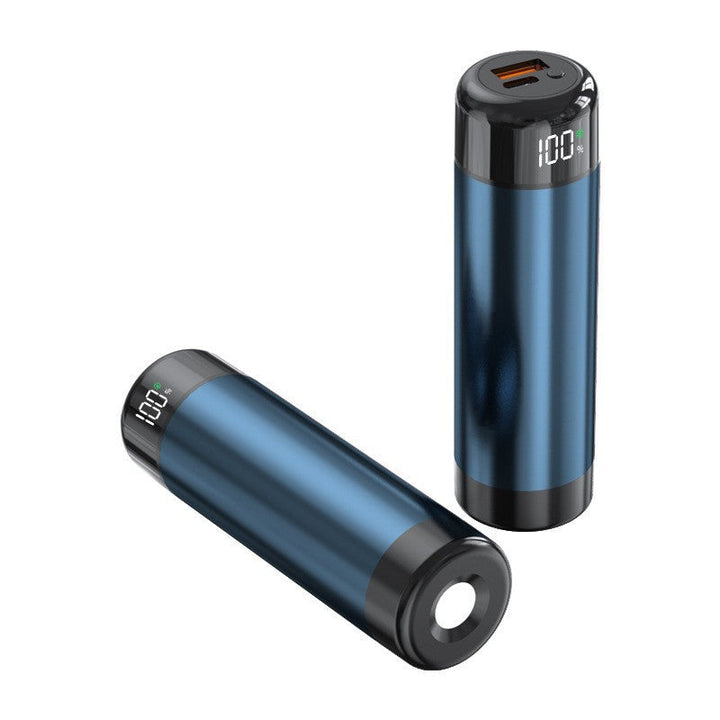 Power bank with digital charging display and integrated flashlight Kalsten