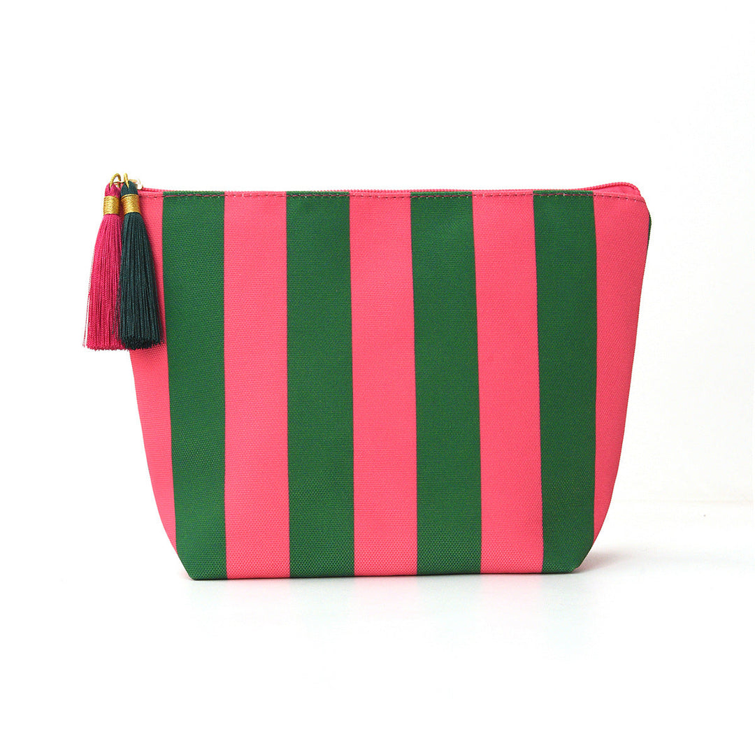 Cosmetic bag with sophisticated stripe pattern Kalsten