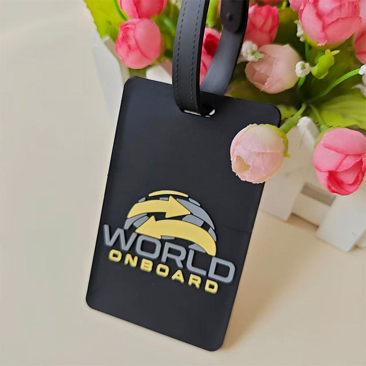 Unisex Retro Puzzle-Themed Luggage Tag Kalsten