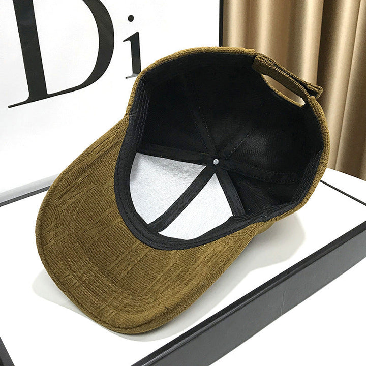 Women's Textured Fabric Baseball Cap Kalsten