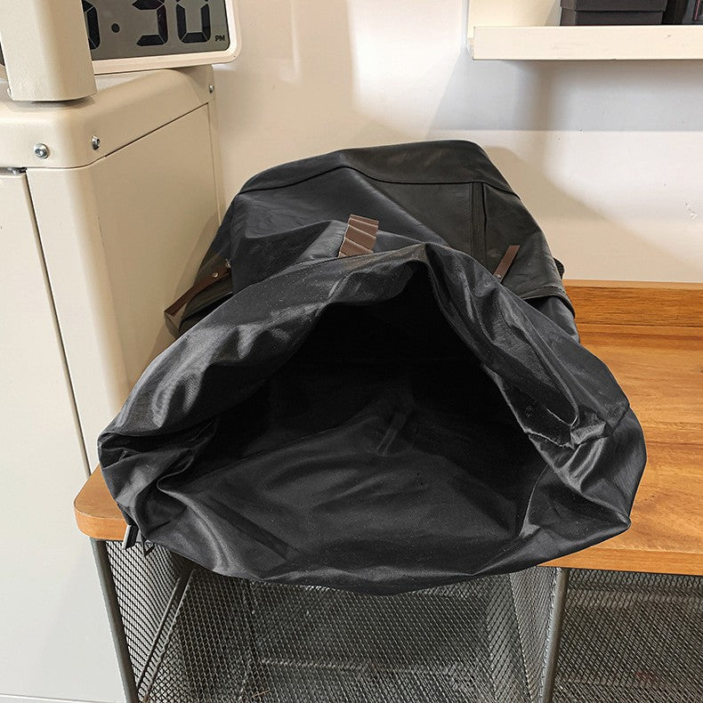 Casual Leather Backpack Kalsten
