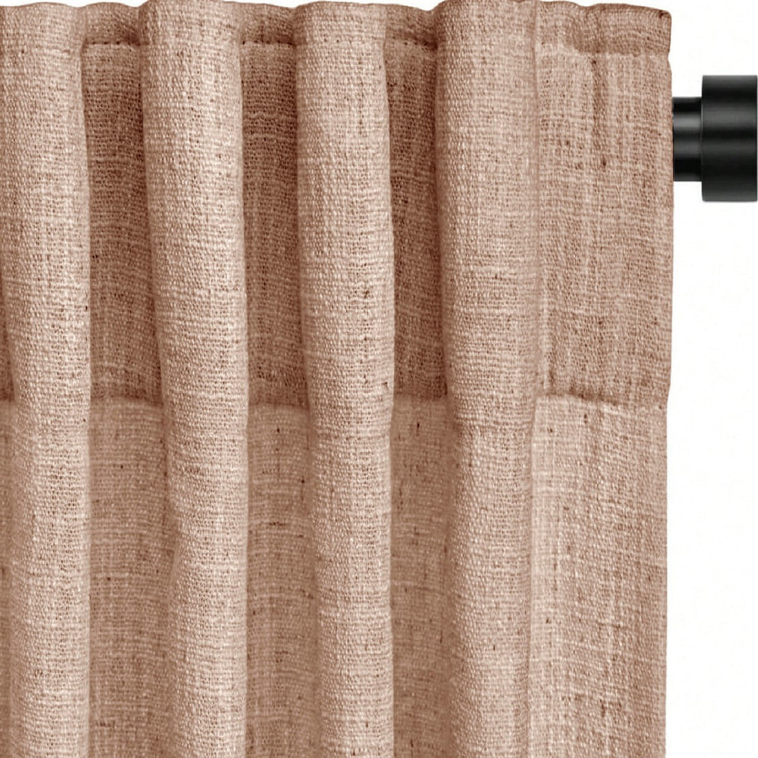 Sheer Linen Window Curtains Kalsten