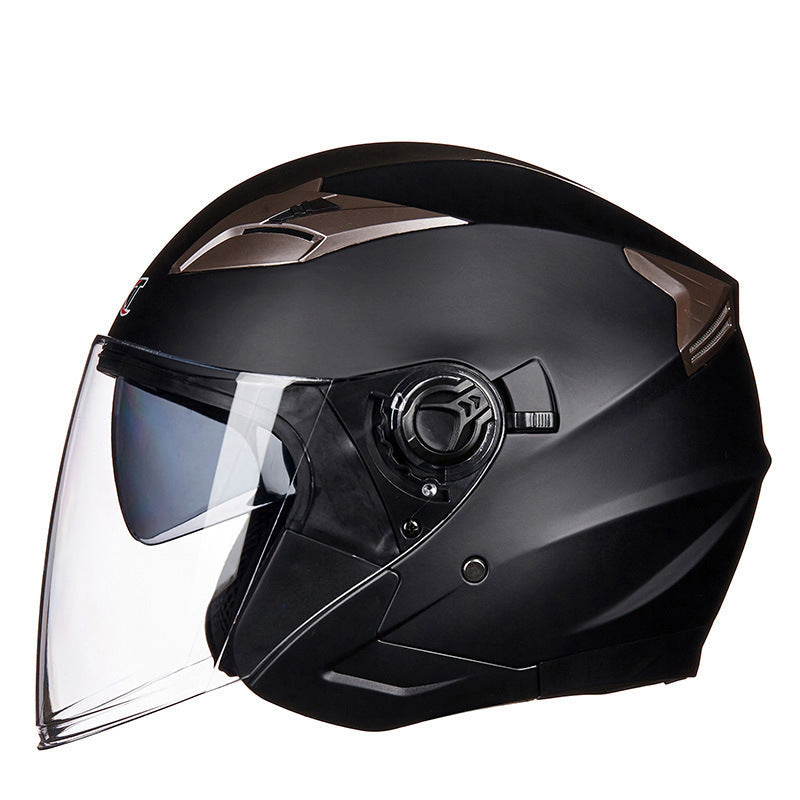 Full-Face Motorcycle Helmet with Integrated Visor Kalsten