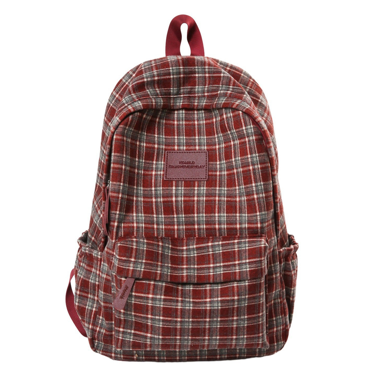Dotted pattern casual school backpack Brehn