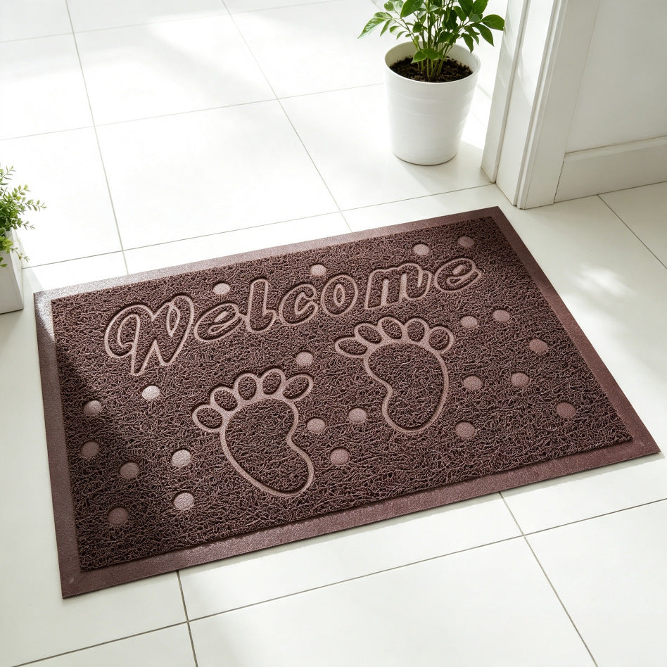 Welcome Entryway Door Mat Kalsten