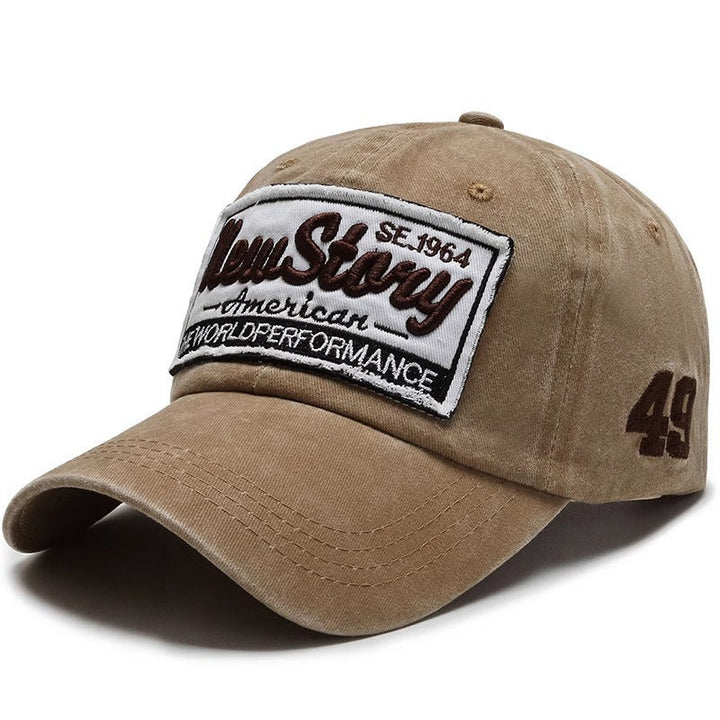 Men's Vintage-Inspired Embroidered Casual Cap Kalsten