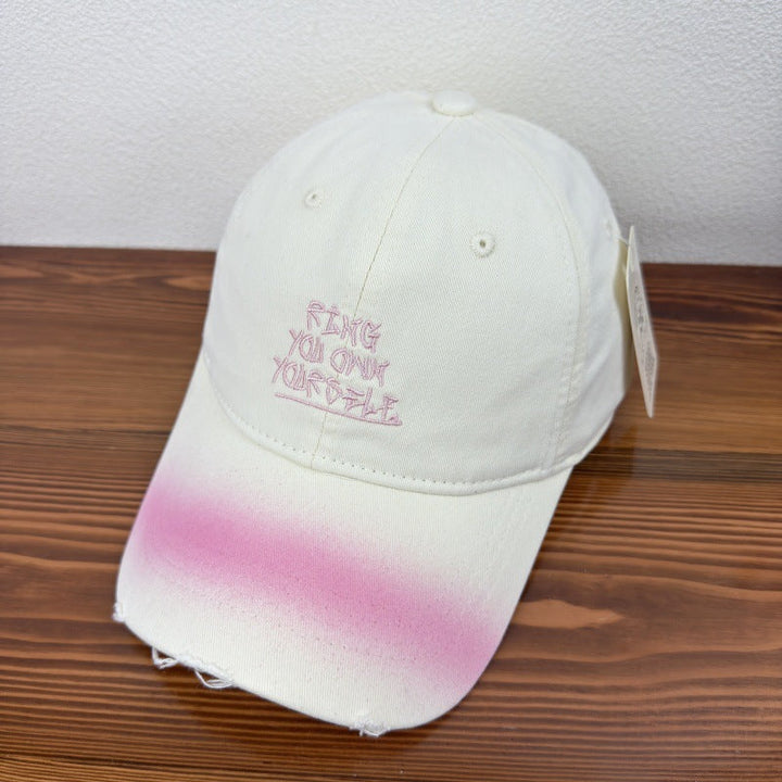 Women's Distressed Motivational Baseball Cap Kalsten