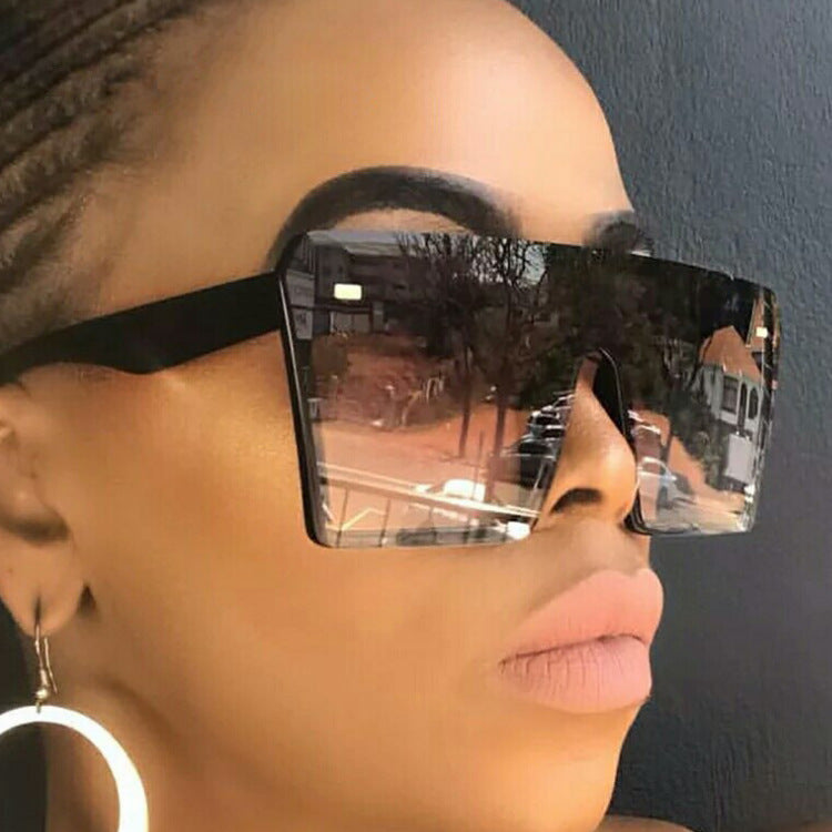 Women Oversized Shield Sunglasses Kalsten