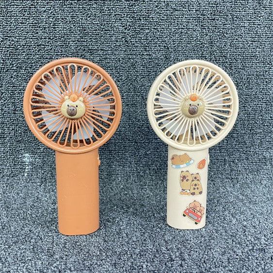 Unisex Portable Hand Fan with Cute Animal Design and USB Charging Function Kalsten
