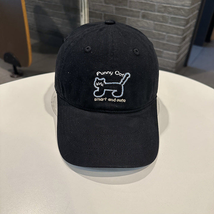 Women's Playful Cat-Themed Baseball Cap Kalsten