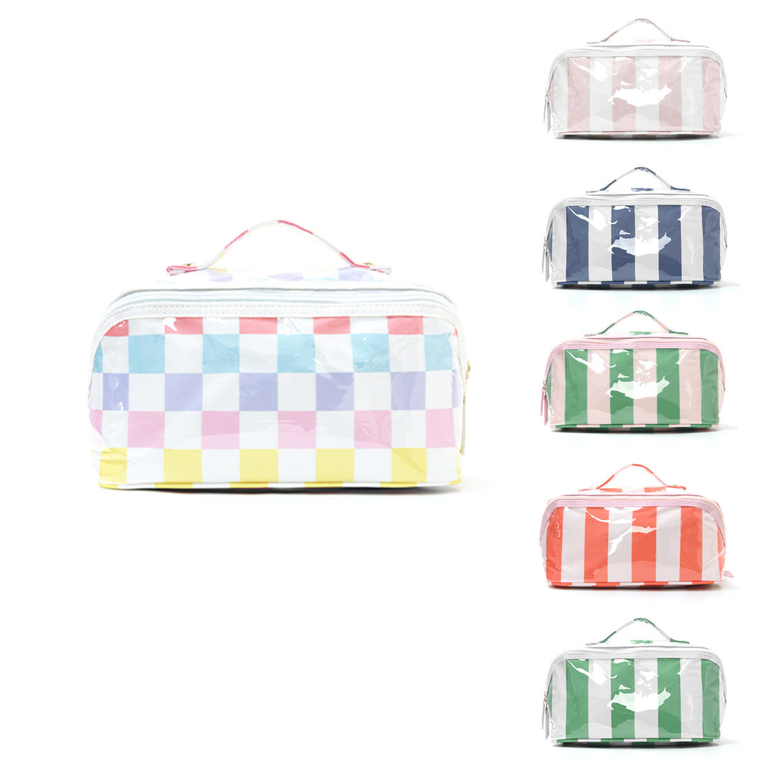 Cosmetic storage bag with multiple compartments Kalsten