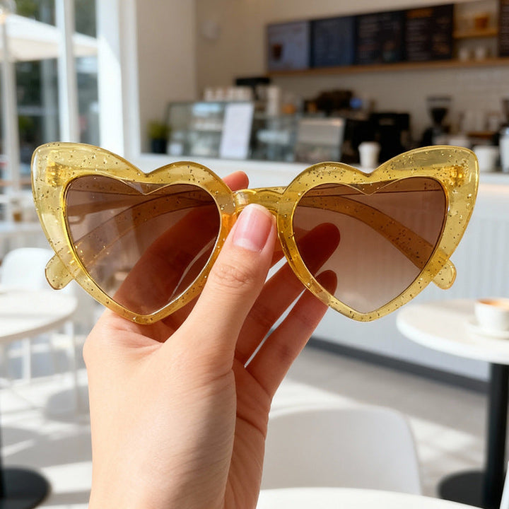 Vintage Heart-Frame Sunglasses Kalsten