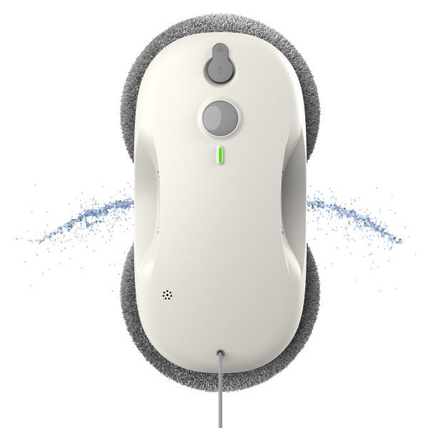 Dual-Head Window Cleaning Robot with Corded Power and Microfiber Pads Kalsten