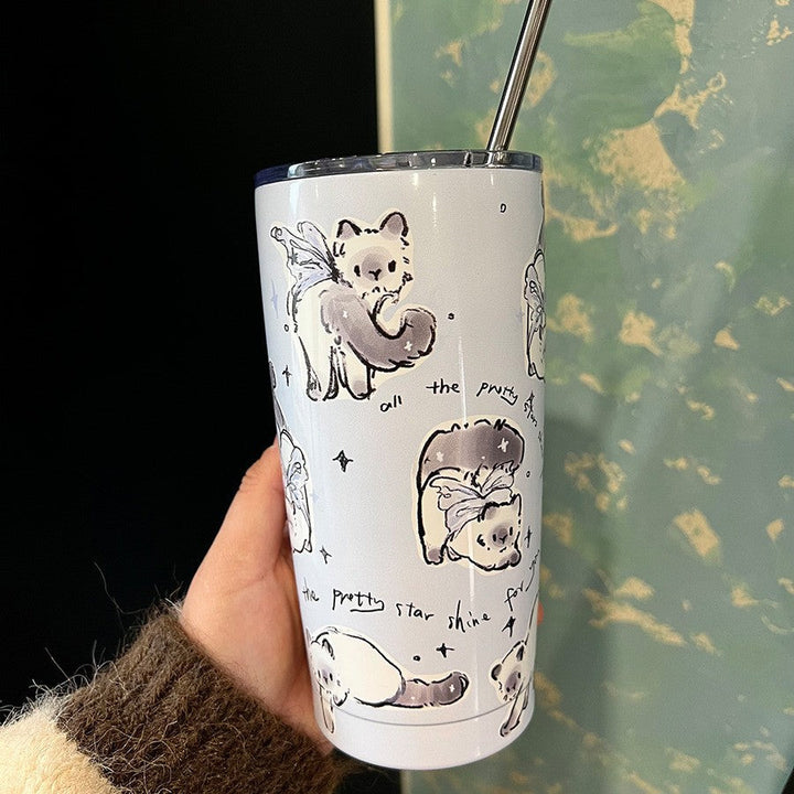 Ladies Insulated Mug with Funny Animal Design Kalsten