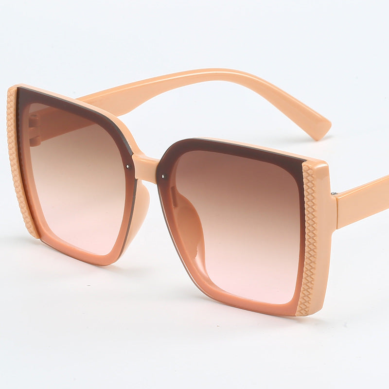 Women oversized designer sunglasses in modern woven design Kalsten