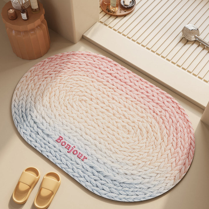 Plush Bath Mat Kalsten