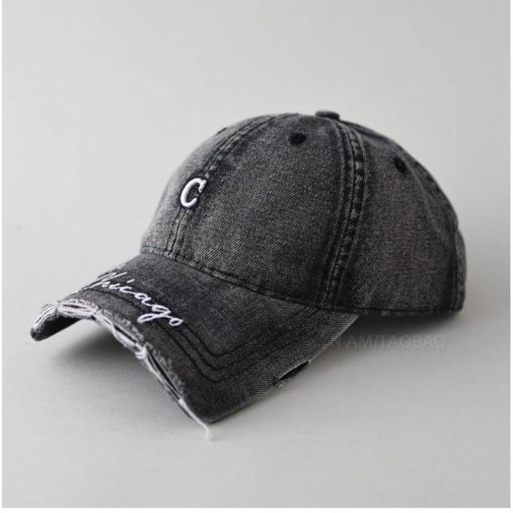 Women's Distressed Cotton Baseball Cap Kalsten 1784083462