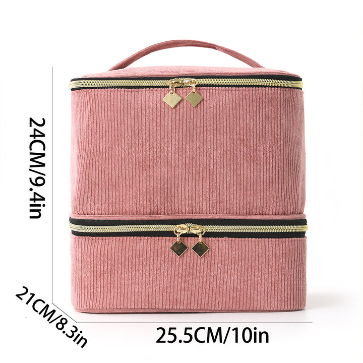 Cosmetic organizer with intelligent compartment system Kalsten