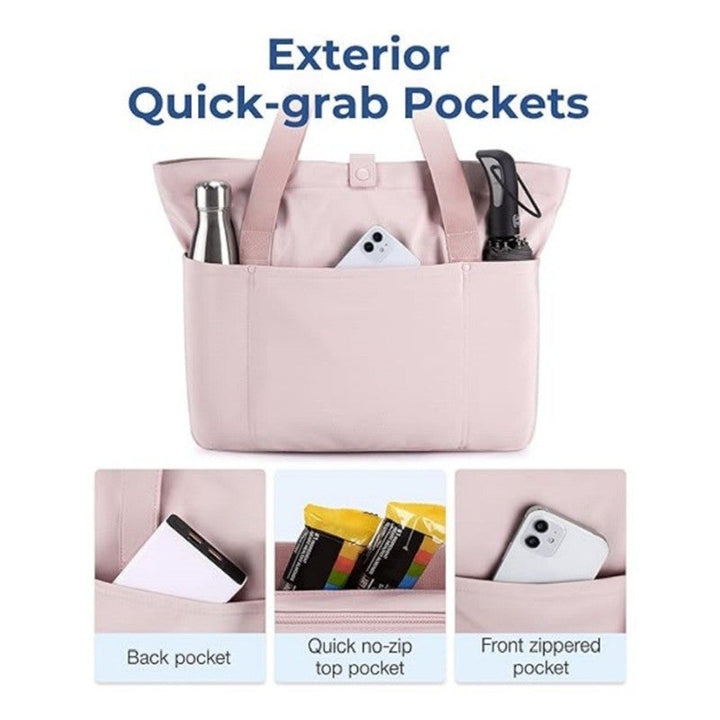 Spacious shoulder bag with removable inner pocket Kalsten