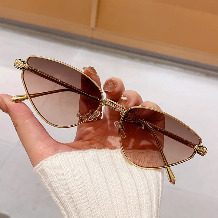 Ladies Designer Sunglasses with Chic Cat Eye Design and Luxurious Frame Kalsten
