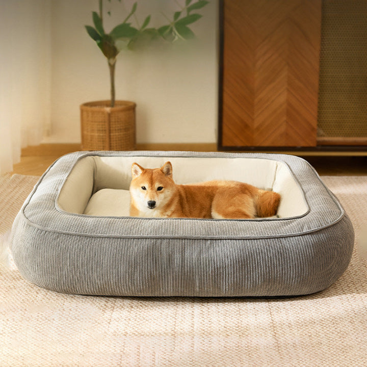 Luxury Rectangular Dog Bed