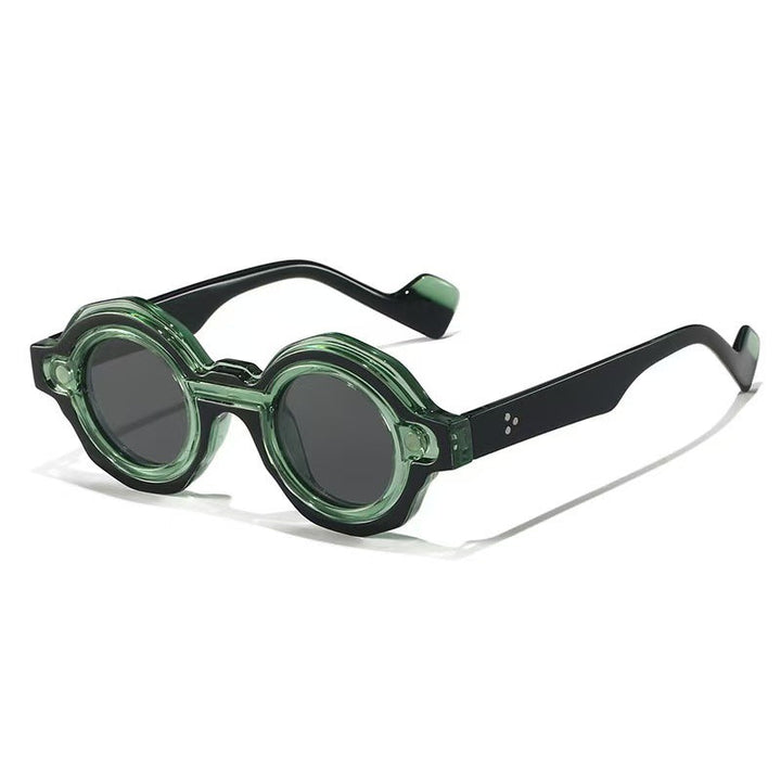 Ladies fashionable sunglasses with unique round design Kalsten