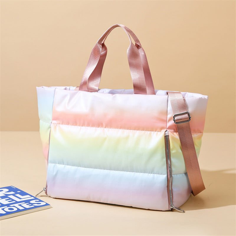 Multifunctional Shopper Bag With Innovative Compartment Design Kalsten