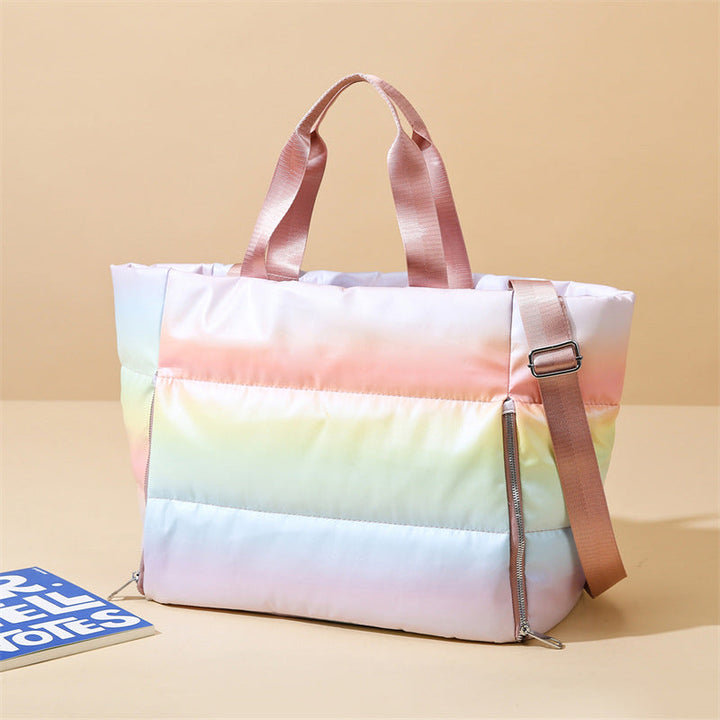 Multifunctional Shopper Bag With Innovative Compartment Design Kalsten