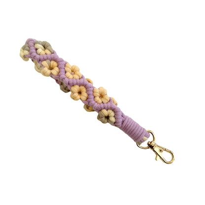 Decorative Macrame Keychain Strap Acalora