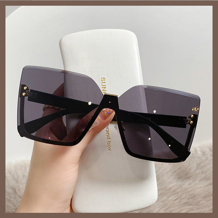 Ladies oversized sunglasses in modern design with UV protection Kalsten