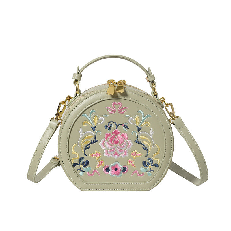 Vintage Floral Embroidered Handbag Kalsten