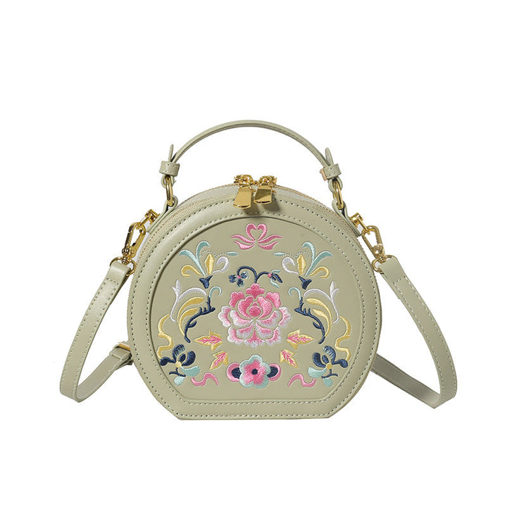 Vintage Floral Embroidered Handbag Kalsten