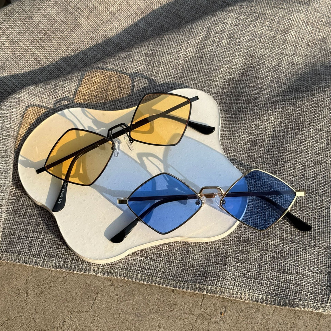 Geometric Frame Sunglasses Kalsten