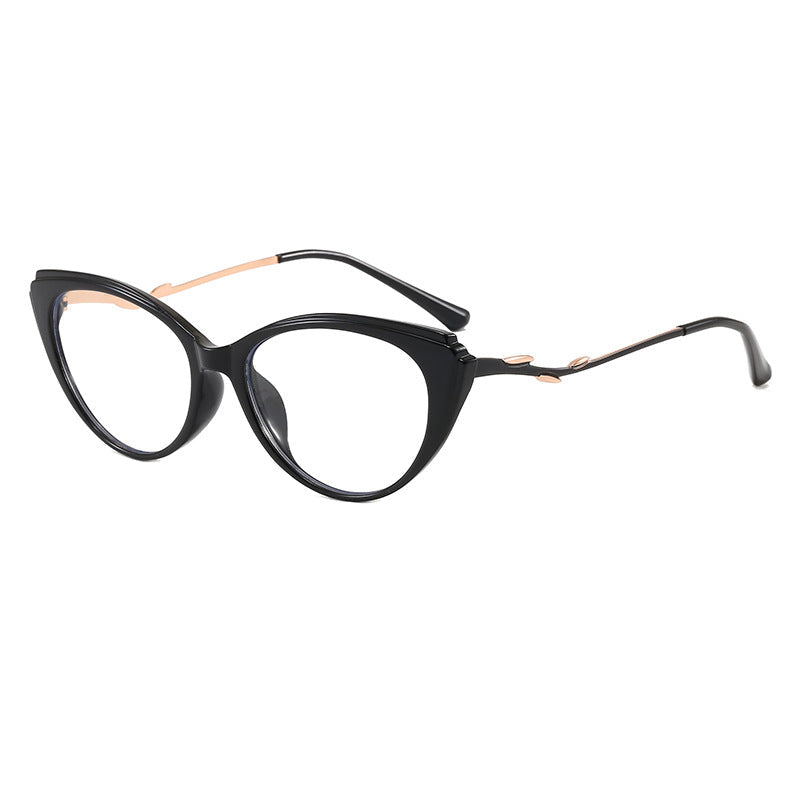 Fashionable Cat-Eye Glasses with Filigree Design Kalsten