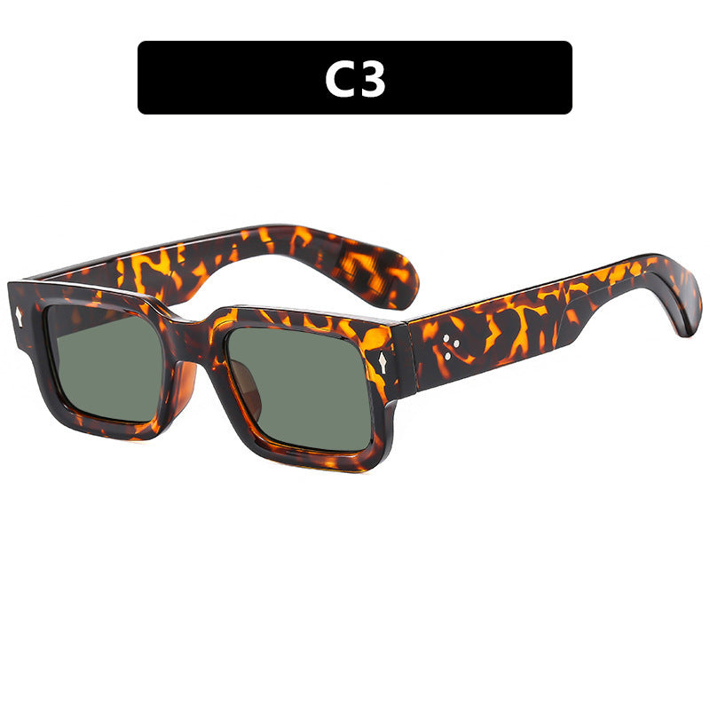 Women's fashionable square sunglasses in striking tortoiseshell design Kalsten