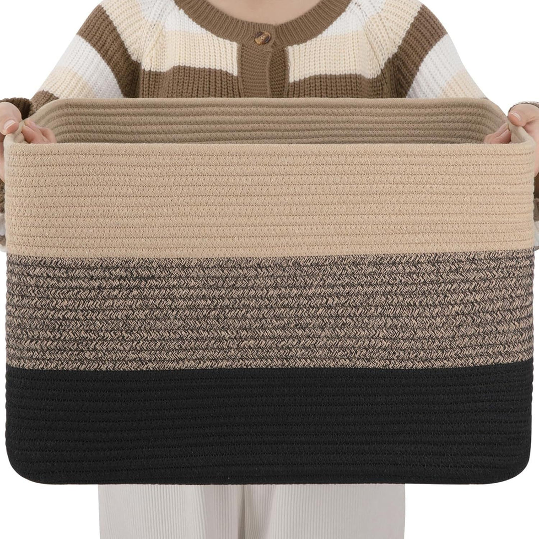 Women Open Storage Basket made of woven material Kalsten