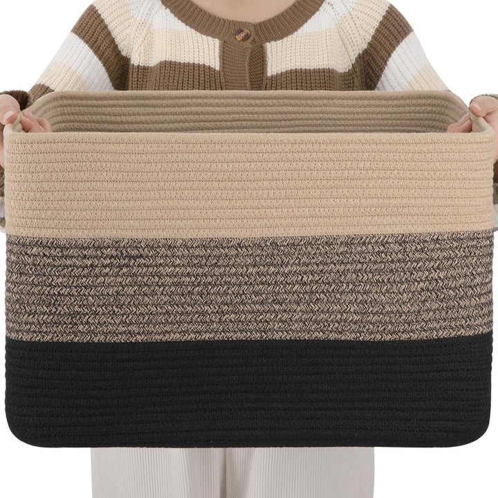 Women Open Storage Basket made of woven material Kalsten