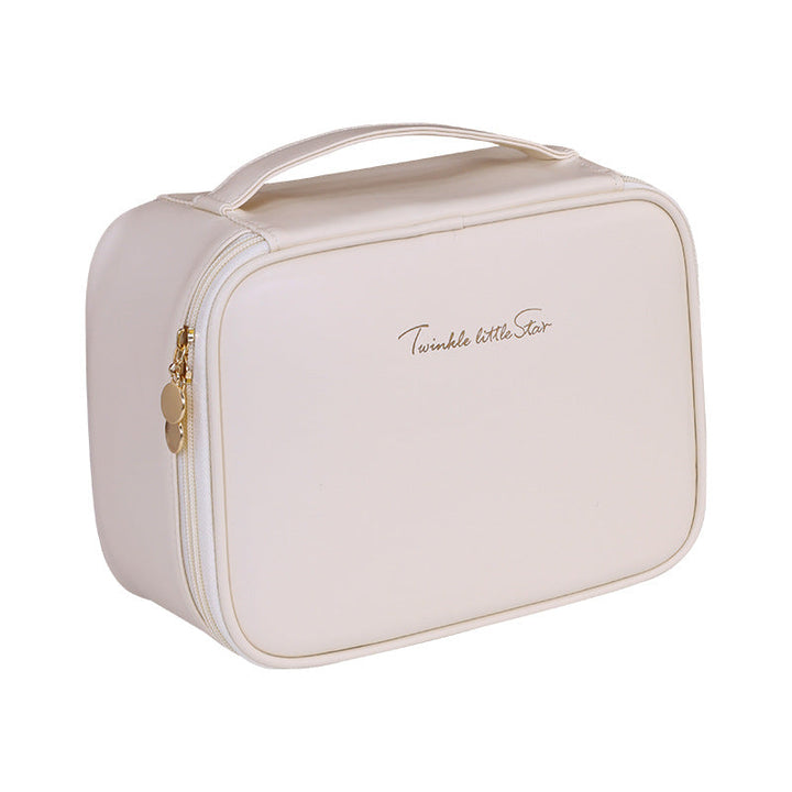 Cosmetic Organizer with Transparent Viewing Window and Practical Compartment System Kalsten
