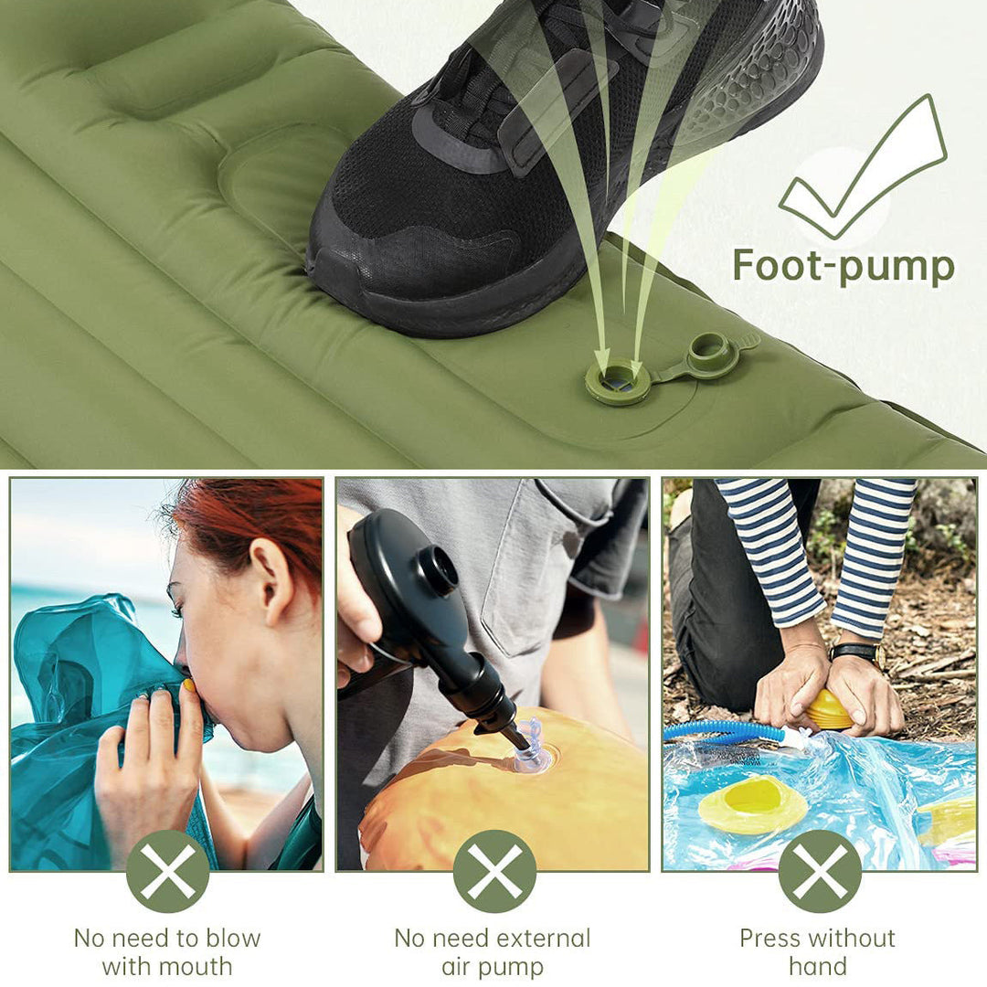 Compact and Comfortable Camping Sleeping Pad Kalsten