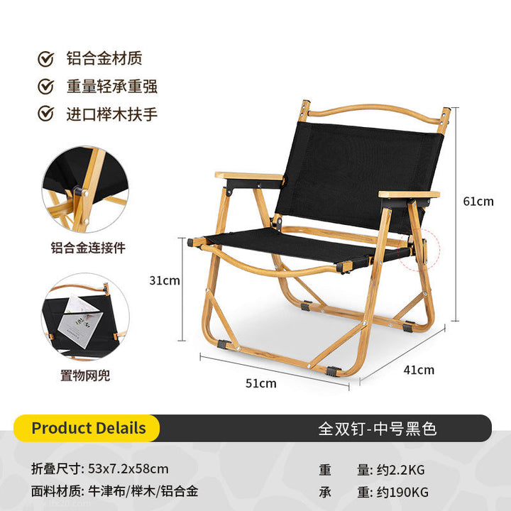 Women collapsible camping table made of durable material with high weight stability Kalsten
