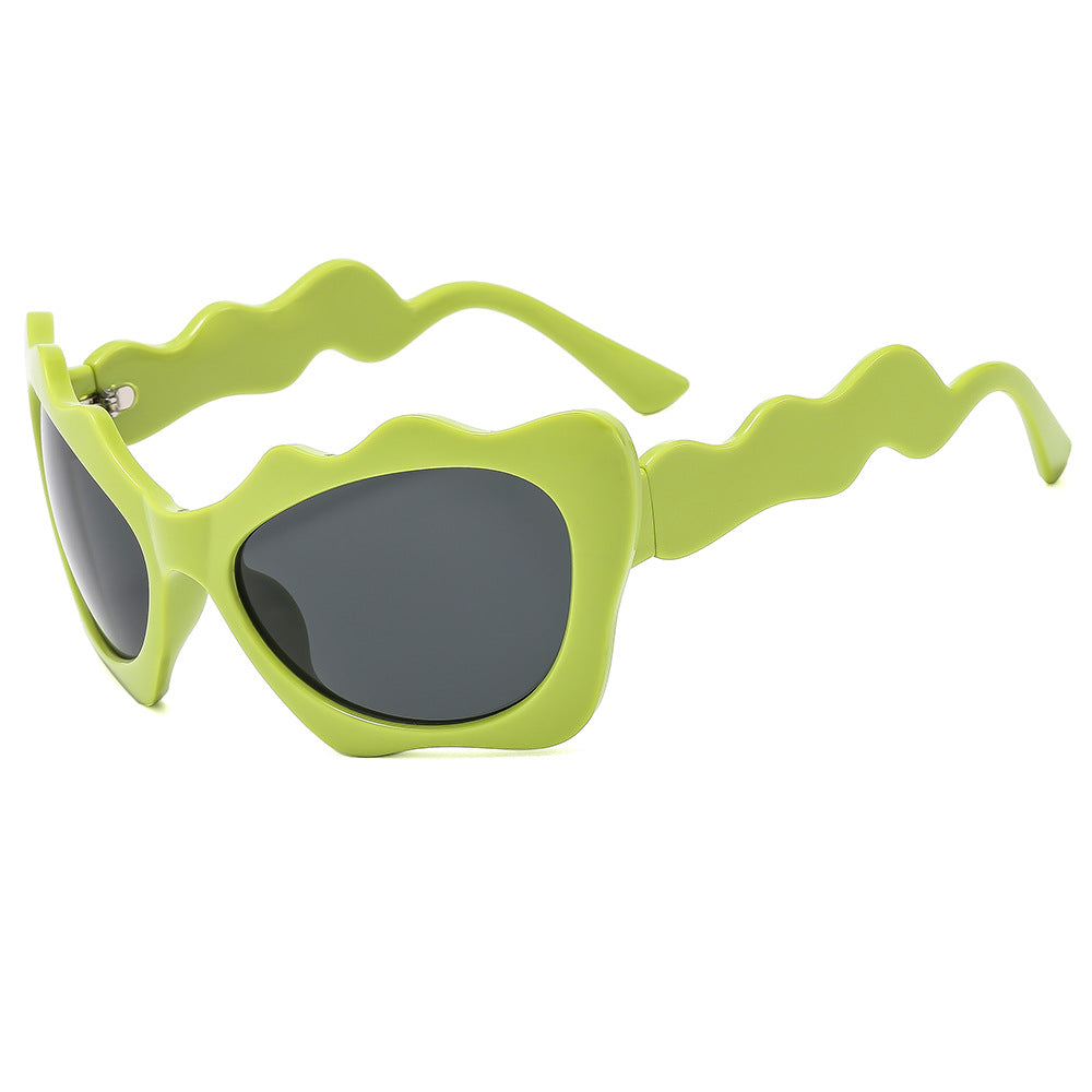 Ladies sunglasses in creative wave design Kalsten