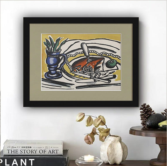Framed Abstract Art Print