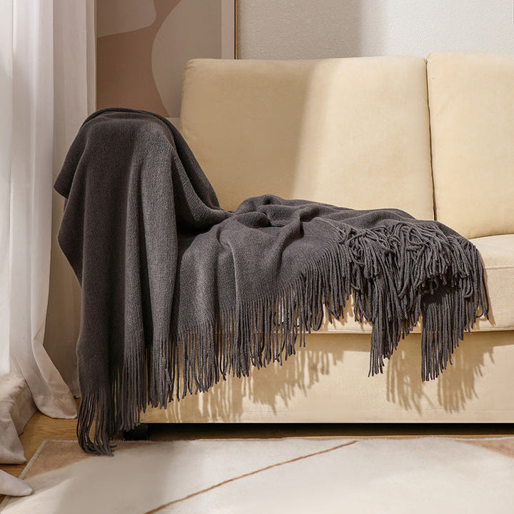 Premium Soft Wool Throw Kalsten