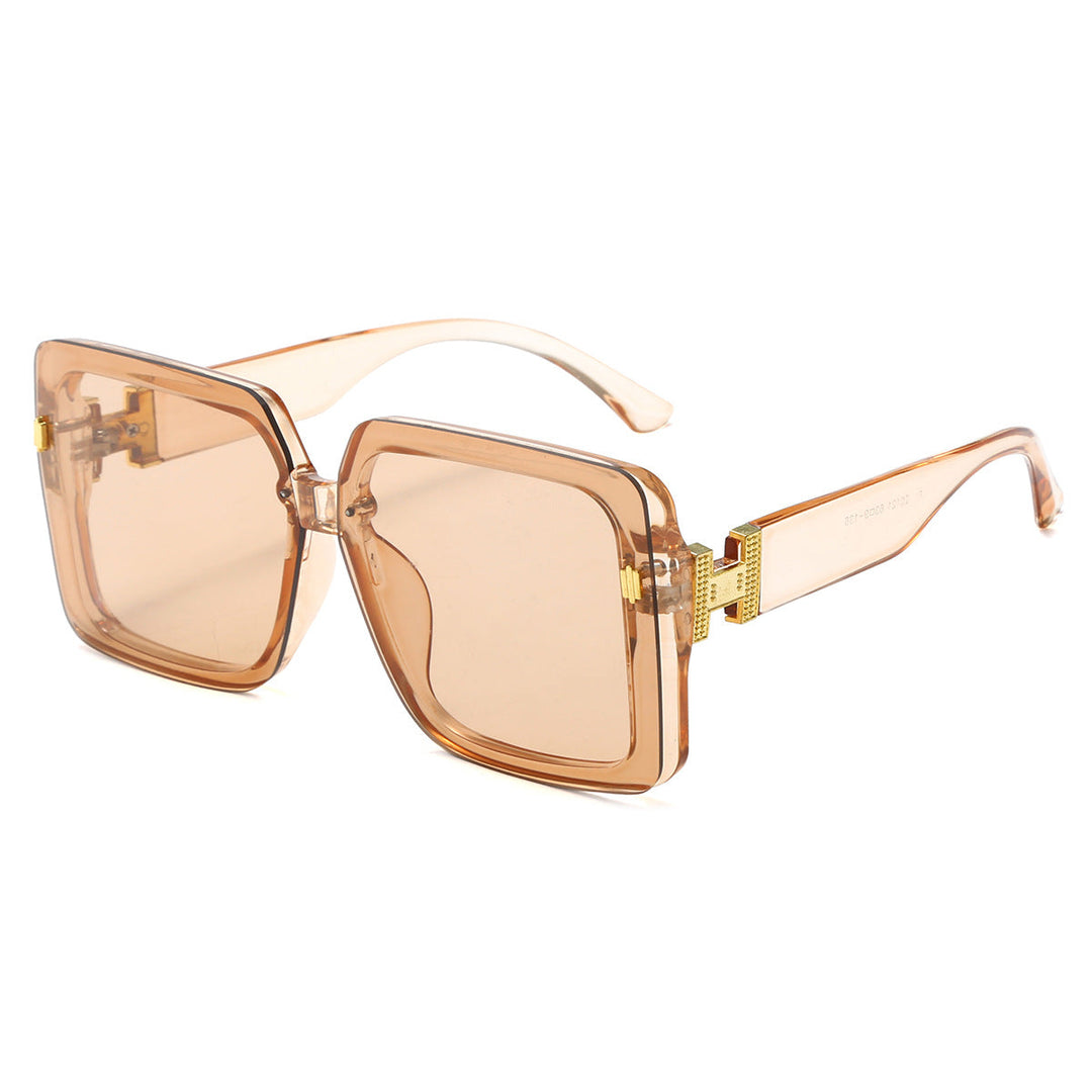 Women oversized fashionable sunglasses with luxurious frame Kalsten