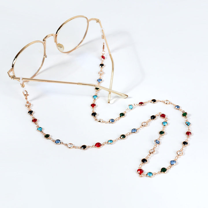 Decorative Gemstone Eyewear Chain Kalsten