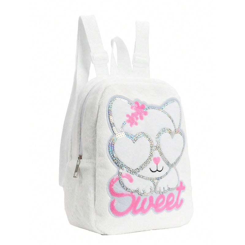 Plush backpack with animal design Kalsten