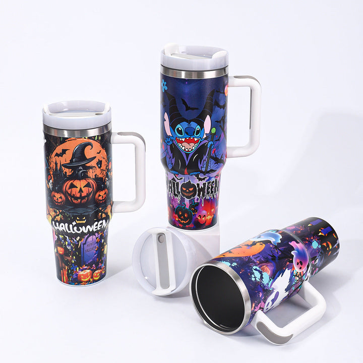 Women's Insulated Mug with Halloween Motif Kalsten