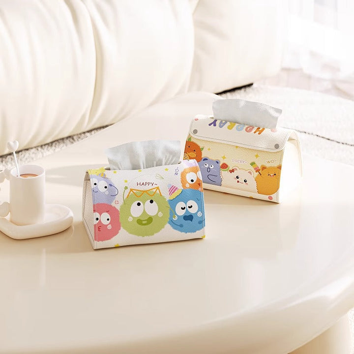 Decorative Dog-Themed Tissue Box Holder Kalsten