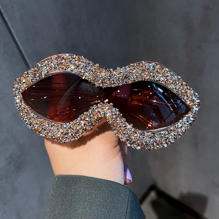 Women statement sunglasses with sparkling crystal embellishments Kalsten