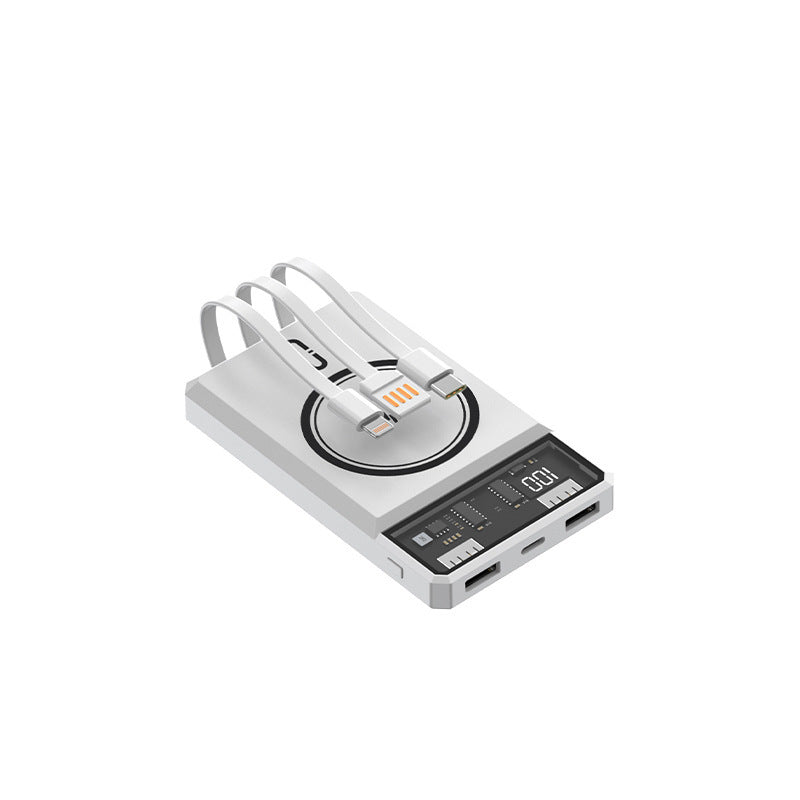 Power bank with integrated light and fast charging functions Kalsten